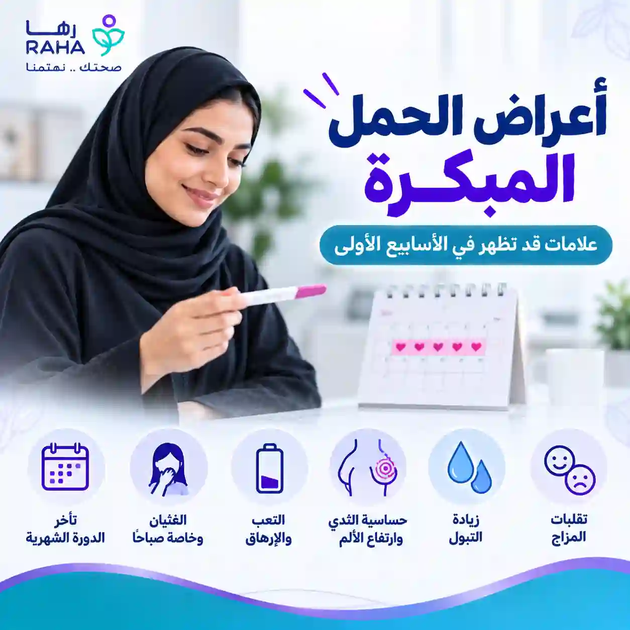 أعراض التبويض المؤدية للحمل